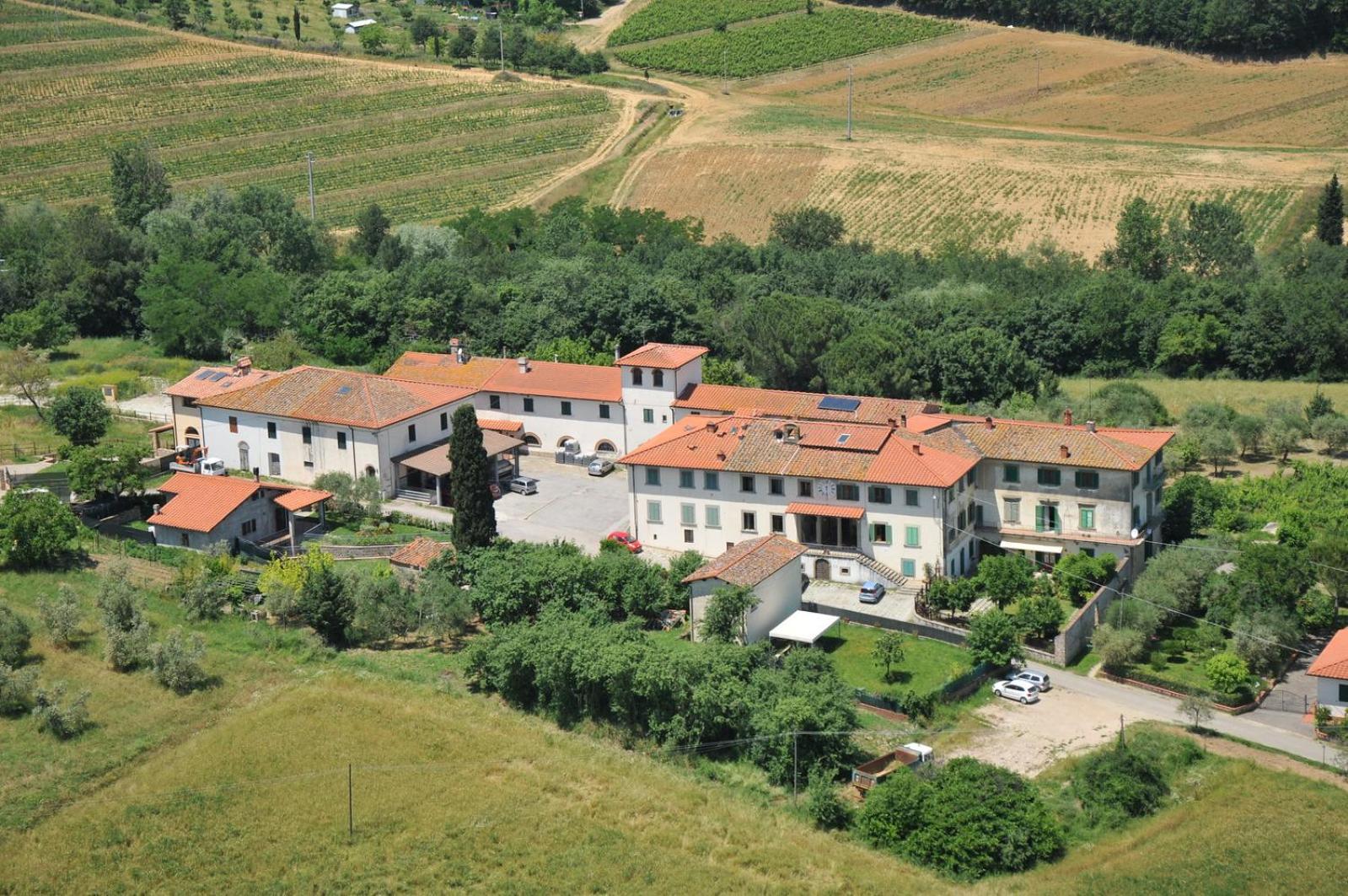 Agriturismo Fattoria Di Loppiano Regina Mundi Villa Vivajo Luaran gambar